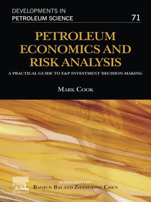cover image of Petroleum Economics and Risk Analysis
